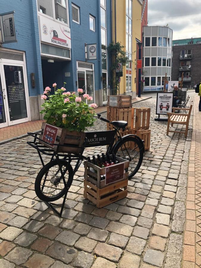 Appartamento Burghofdrei Hygge & Zentral P-Platz Streaming Flensburgo Esterno foto